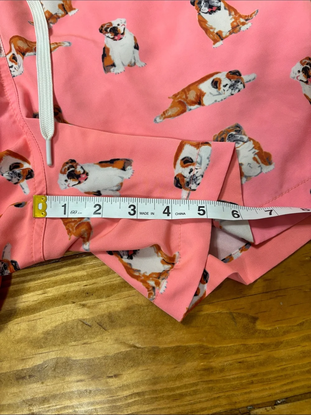 Chubbies Men’s Swim Trunks w/English Bulldog Best For Medium